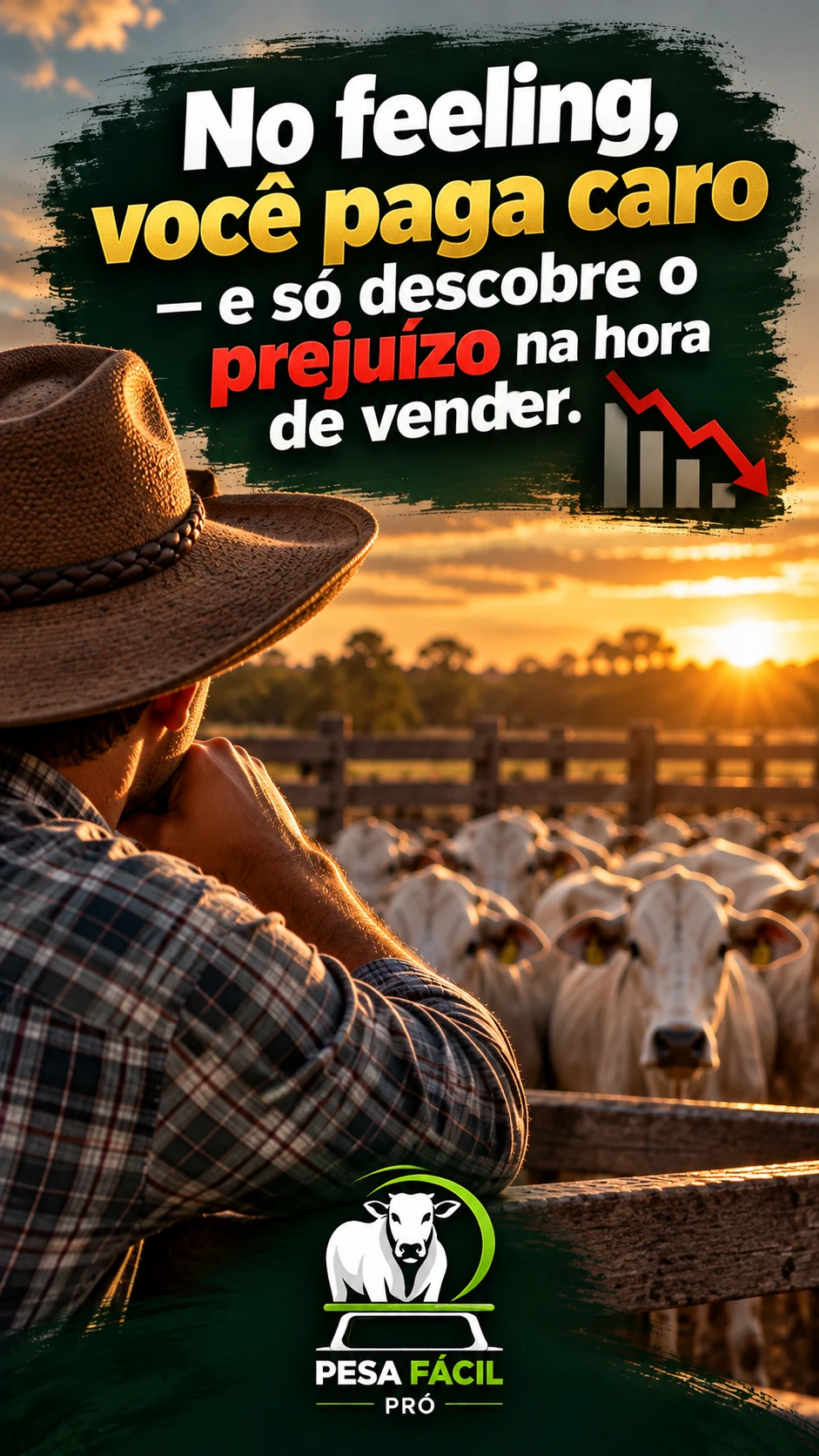 No feeling você paga caro e só descobre o prejuízo na hora de vender